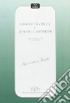 Bonaventura Tecchi e le novelle goethiane libro