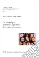 De morfologia y sintaxis españolas. Dos estudios interpretativos libro