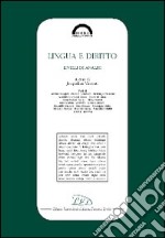 Lingua e diritto. Livelli di analisi