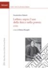 Lettera sopra l'uso della fisica nella poesia (1765) libro