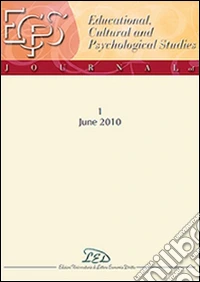 Journal of educational, cultural and psychological studies (ECPS Journal). Ediz. italiana e inglese (2010). Vol. 1 libro