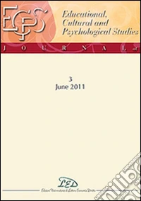 Journal of educational, cultural and psychological studies (ECPS Journal). Ediz. italiana e inglese (2011). Vol. 3 libro