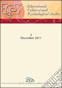 Journal of educational, cultural and psychological studies (ECPS Journal) (2011). Ediz. italiana e inglese. Vol. 4 libro