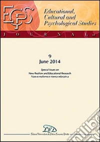 Journal of educational, cultural and psychological studies (ECPS Journal) (2014). Ediz. italiana e inglese. Vol. 9: Special issues on new realism and educational research libro
