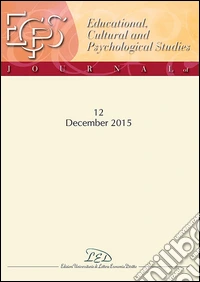 Journal of educational, cultural and psychological studies (ECPS Journal) (2015). Ediz. italiana, inglese e spagnola. Vol. 12 libro