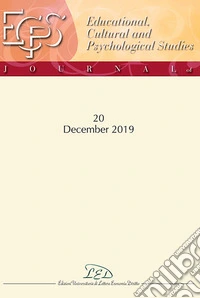 Journal of educational, cultural and psychological studies (ECPS Journal) (2019). Vol. 20: December libro