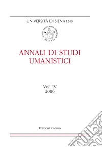 Annali di studi umanistici (2016). Vol. 4