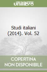 Studi italiani (2014). Vol. 52