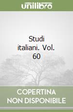 Studi italiani. Vol. 60 libro