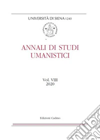 Annali di studi umanistici (2020). Vol. 8