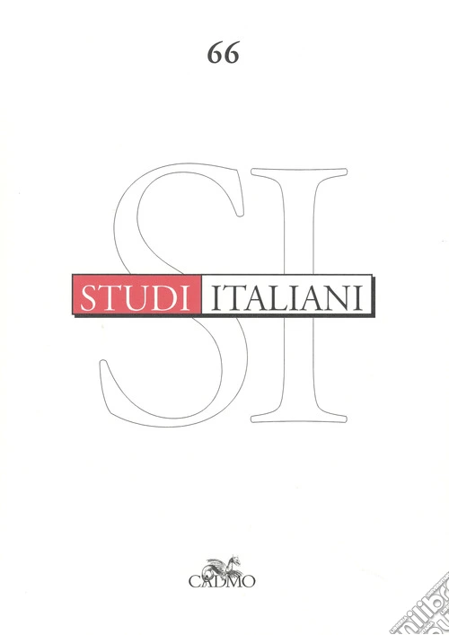 Studi italiani (2022). Vol. 66