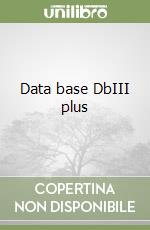 Data base DbIII plus libro