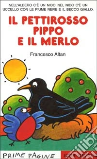 Il pettirosso Pippo e il merlo libro