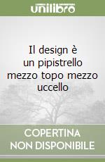 Il design è un pipistrello mezzo topo mezzo uccello libro