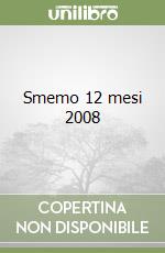 Smemo 12 mesi 2008 libro