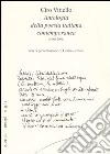 Antologia della poesia italiana contemporanea. (1980-2001) libro