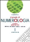 Manuale di numerologia libro di Sabellicus Jorg