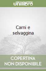 Carni e selvaggina libro