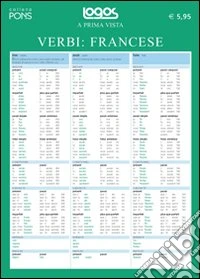 A prima vista verbi: francese