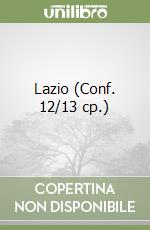 Lazio (Conf. 12/13 cp.) libro