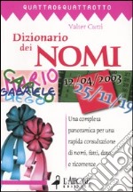 Dizionario dei nomi libro