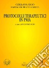 Protocolli terapeutici in PMA libro