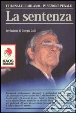 La sentenza libro