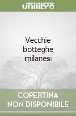 Vecchie botteghe milanesi libro