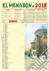 El Menabon. Calendario 2018. Con Libro libro