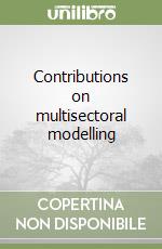 Contributions on multisectoral modelling libro