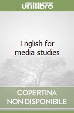 English for media studies libro