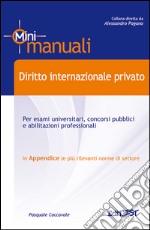 Diritto internazionale privato libro