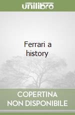 Ferrari a history libro