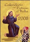 Calendario del patrono d'Italia 2008 libro