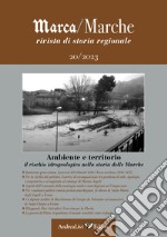 Ambiente e territorio: il rischio idrogeologico nella storia delle Marche libro