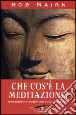 Che cos'è la meditazione? Introduzione al buddhismo e alla meditazione