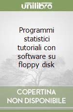 Programmi statistici tutoriali con software su floppy disk