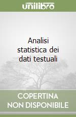 Analisi statistica dei dati testuali (2) libro