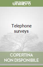 Telephone surveys