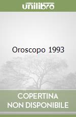 Oroscopo 1993 libro