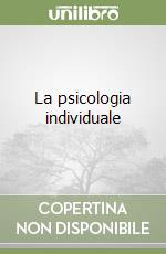 La psicologia individuale libro