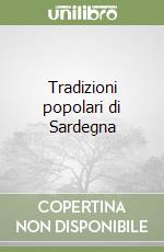 Tradizioni popolari di Sardegna libro