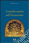 Considerazioni sull'iniziazione libro di Guénon René