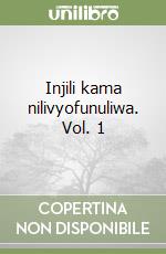Injili kama nilivyofunuliwa. Vol. 1 libro