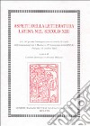 Aspetti della letteratura latina del sec. XIII libro