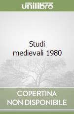 Studi medievali 1980 libro