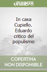 In casa Cupiello. Eduardo critico del populismo