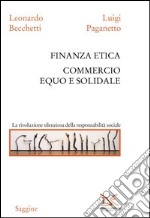 Finanza etica. Commercio equo e solidale