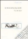 Le ragioni dei topi. Storie di animali libro di Levi Carlo De Donato G. (cur.)