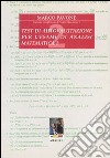 Test di autovalutazione. Esercizi e complementi di analisi matematica 1 libro di Pavone Marco